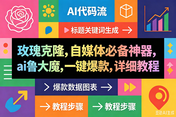 （18463期）玫瑰克隆神器，一键ai大魔，爆款工具，自媒体必备，60多个功能的详细教程-e家网