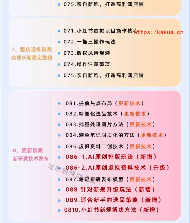 小红书虚拟项目特训班9.0，全面拥抱AI，批量产出原创PPT货源，单品/单店纯利润几万到几十W