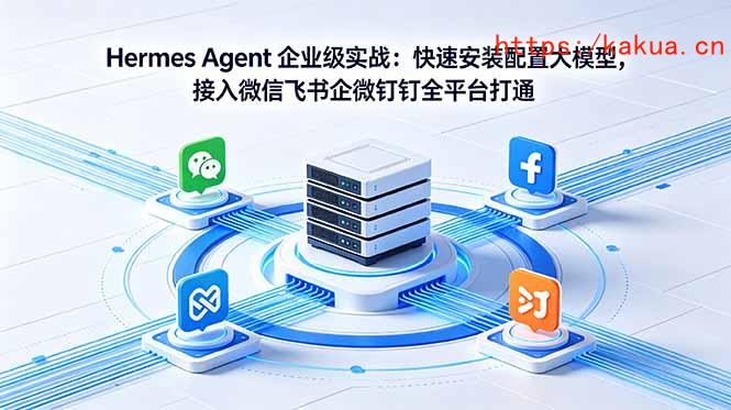 Hermes Agent 企业级实战：快速安装配置大模型，接入微信飞书企微钉钉全平台打通-e家网