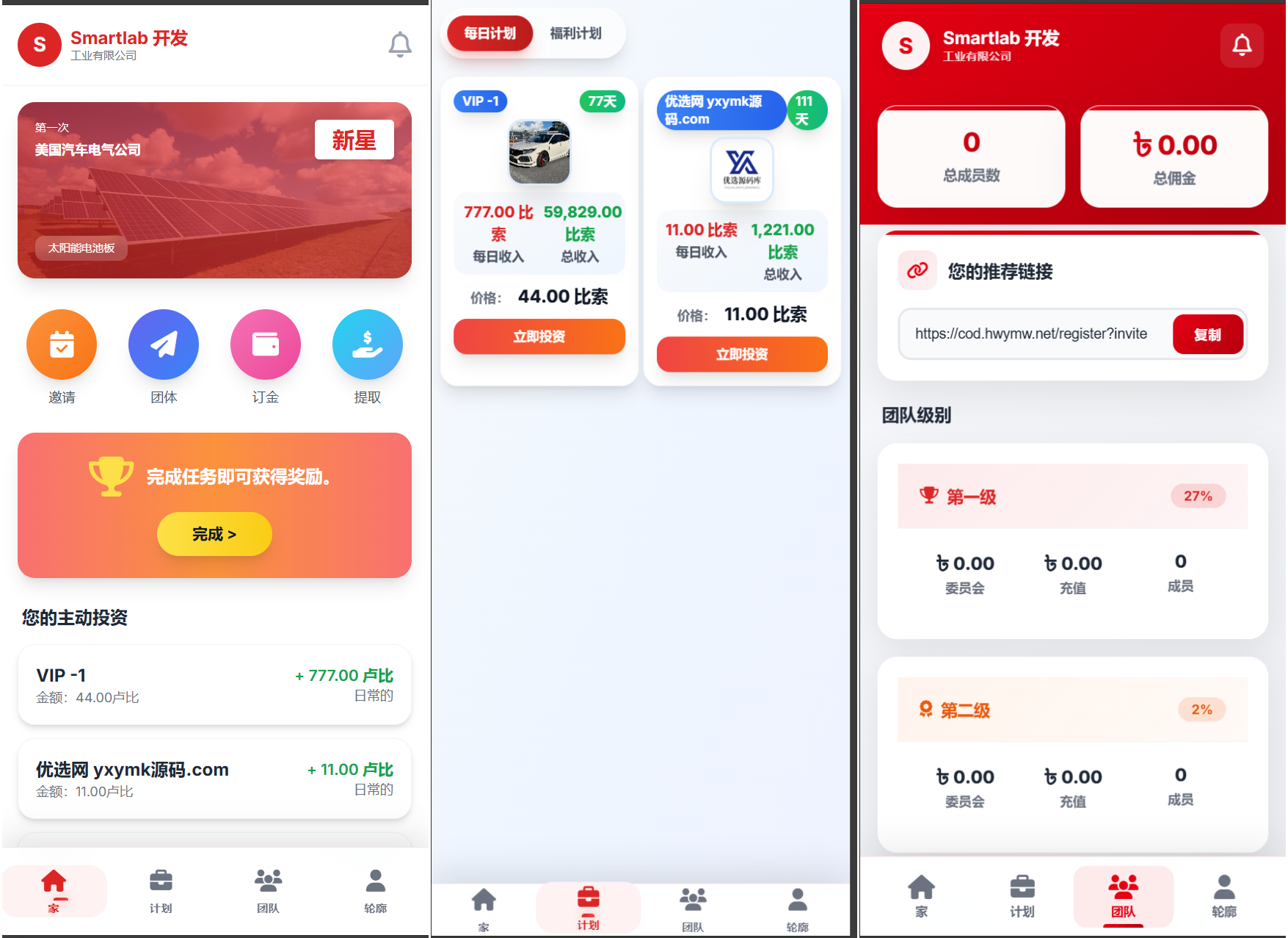 海外汽车电气投资理财源码/三级分销/可自定义产品-e家网