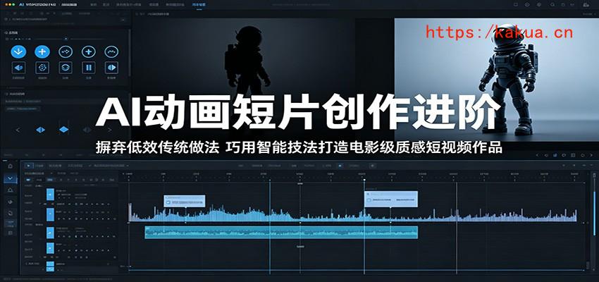 AI动画短片创作进阶：摒弃低效传统做法，巧用智能技法打造电影级质感短视频作品-e家网
