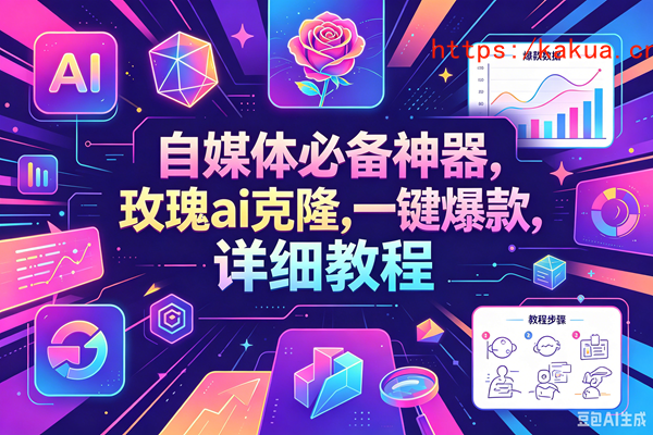 （18624期）玫瑰克隆工具，一键ai神器，爆款工具，自媒体必备，60多个功能，的详细教程-e家网