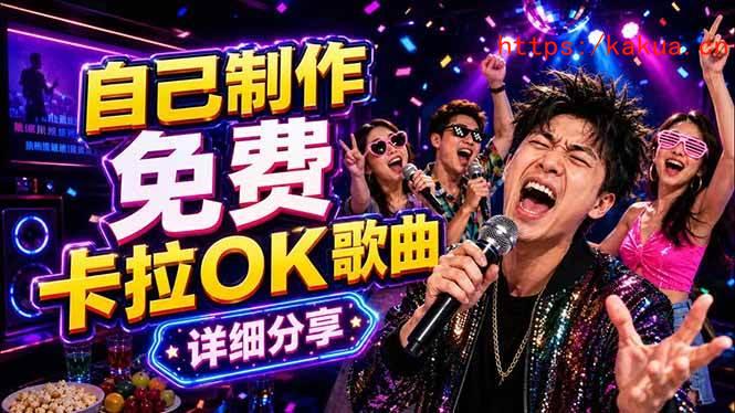 （18610期）免费卡拉OK歌曲制作全攻略：音轨分离字幕制作，零基础快速做出专业K歌视频-e家网