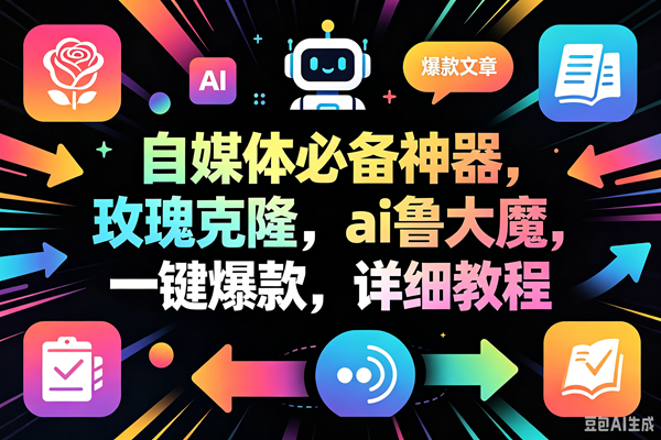 （18497期）玫瑰克隆神器，一键ai大魔，爆款工具，自媒体必备，60多个功能的详细教程-e家网