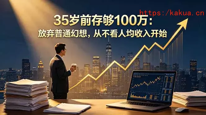 35岁前存够100万：放弃普通幻想，从不看人均收入开始-e家网